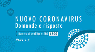 CORONA VIRUS: CHIUSURA CASA COMUNALE PER LA DATA DEL 22.02.2021 E PER LA MATTINA DEL 23.02.2021