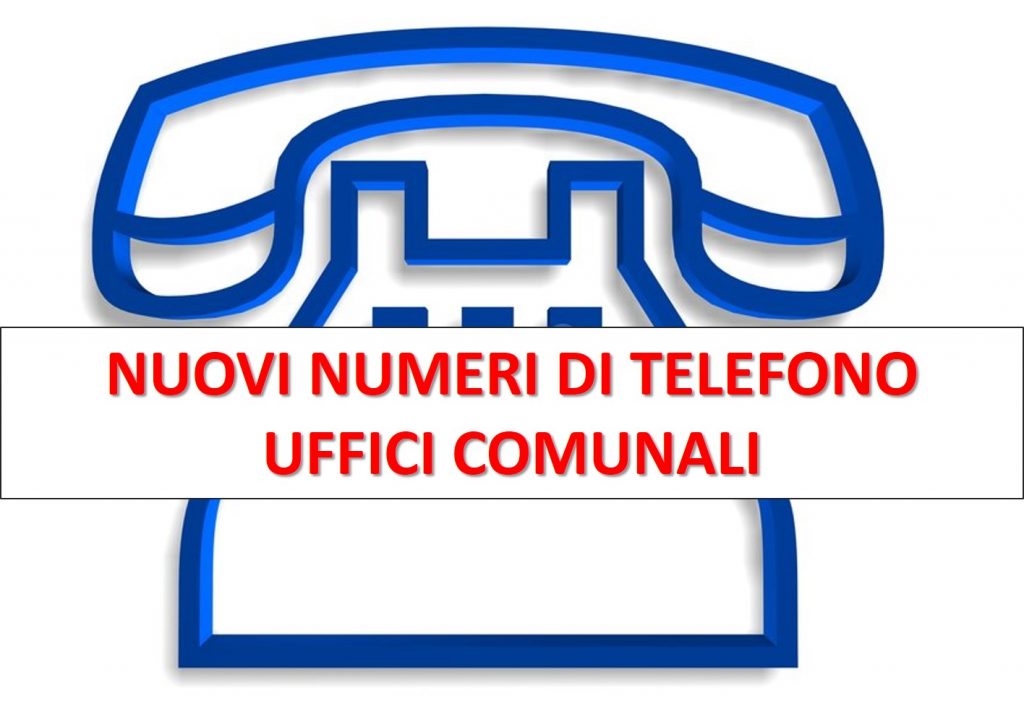 Contatti telefonici uffici Comunali