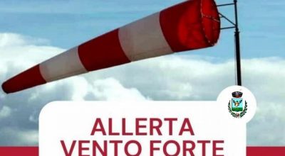 ALLERTA METEO PER VENTO FORTE – dalle ore 20:00 del 1 ottobre 2025 alle ore 20:00 del giorno 3 ottobre 2025