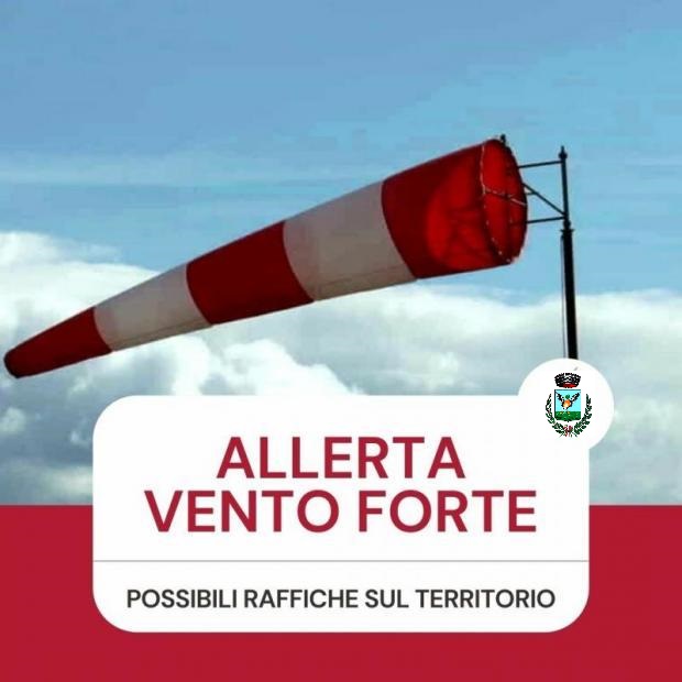 ALLERTA METEO PER VENTO FORTE – dalle ore 20:00 del 1 ottobre 2025 alle ore 20:00 del giorno 3 ottobre 2025