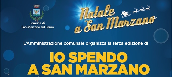 INIZIATIVA “IO SPENDO A SAN MARZANO” 2025/2026 – 5° Edizione