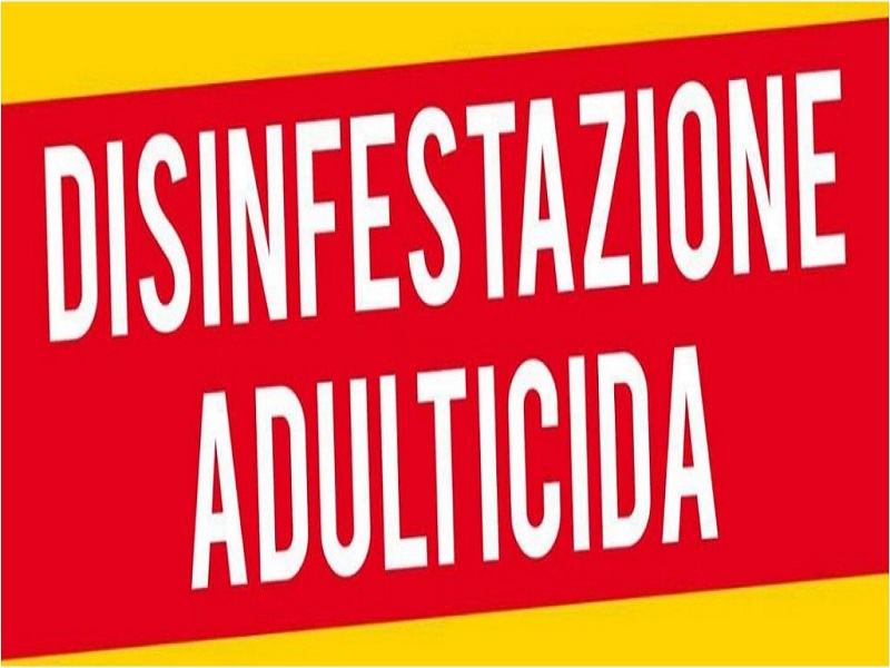 Avviso Pubblico: TRATTAMENTO DI DISINFESTAZIONE ADULTICIDA SUL TERRITORIO COMUNALE